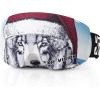 EXP VISION Protective Ski Goggle Cover Microfiber Ski Goggle Cover Protectors for Snow Ski Goggles Motorcycle Glasses (Santa Hat)