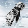 EXP VISION Waterproof Snow Ski Gloves Men Women, Touchscreen Winter Warm Gloves for Skating Shoveling