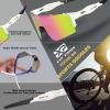 EXP VISION Polarized Cycling Glasses, UV 400 Sports Sunglasses Biking Goggles Running Hiking Golf Fishing Driving(Pink)
