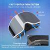 EXP VISION Ski/Snowboard Goggles Parent-child Snow Goggles Over Glasses for Men, Women Youth Kids(Adult Ski Goggles-wsilver)