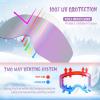 EXP VISION Ski/Snowboard Goggles Parent-child Snow Goggles Over Glasses for Men, Women Youth Kids(Kids Ski Goggles-pail Lilac)