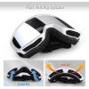 EXP VISION Ski/Snowboard Goggles for Men Women, OTG Snow Goggles Anti Fog UV Protection(White Frame Silver)