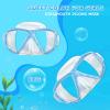 Kids Diving Mask 180° Anti-Fog Swim Mask, Tempered Glass Child Swim Goggles with Nose Cover Anti-Leak Kids Swim Goggles 4-14 Boys Girls for Diving, Snorkeling, Swimming(Harry Blue)