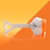 Kids Snorkel Swim Mask, Child Diving Mask Anti-Fog Swim Goggles with Nose Cover for Snorkeling Diving Swimming(Orange)