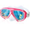 Kids Swim Mask, 180° Panoramic Child Diving Mask Anti-Fog Kids Swim Goggles with Nose Cover for Swimming, Diving, Snorkeling for Boys and Girls Age 4-14(Sweet Pink)