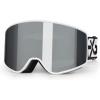 EXP VISION Ski/Snowboard Goggles Parent-child Snow Goggles Over Glasses for Men, Women Youth Kids(Adult Ski Goggles-wsilver)